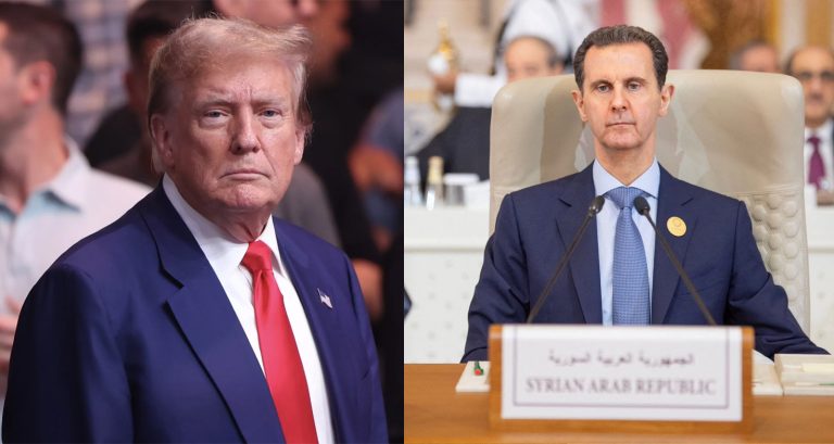 Donald Trump says US should not get involved in conflict in Syria, says Russia-backed Assad’s defeat may be the best thing for Russia
