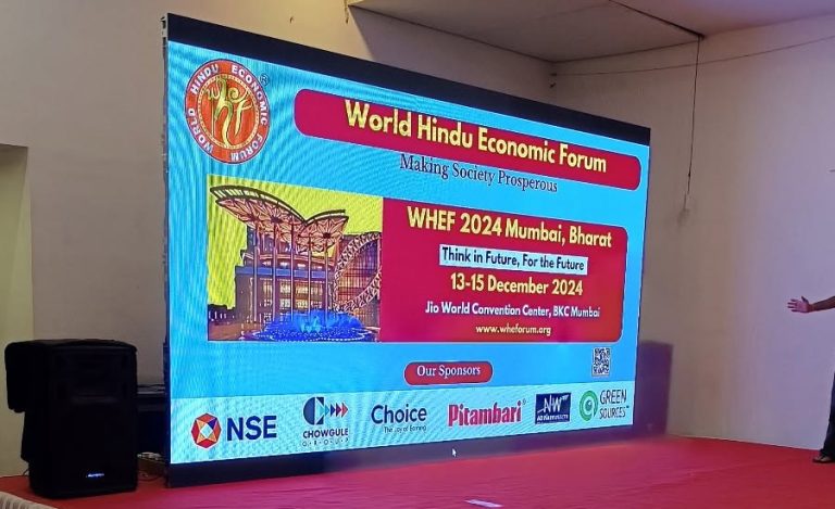 When global halal can exist, why are people upset with World Hindu Economic Forum, says Organising Committee secretary Ravikant Mishra