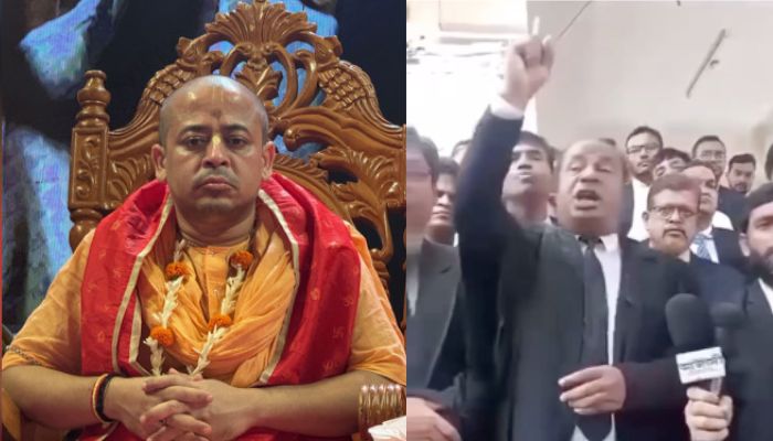 Bangladesh: Bail plea of ISKCON monk Chinmoy Krishna Das deferred as no lawyer came up to defend him due to threats from Islamist lawyers