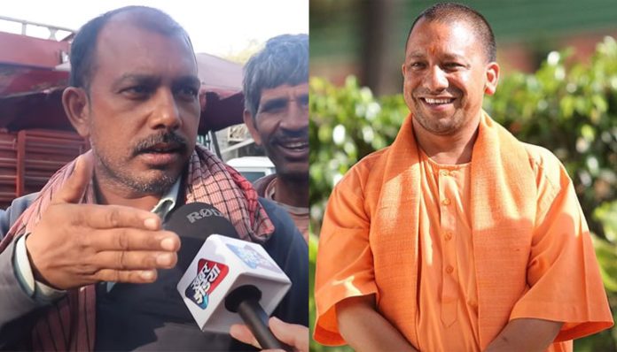 A Muslim migrant worker from Bengal, working in Delhi, issued a death threat to UP CM Yogi Adityanath.