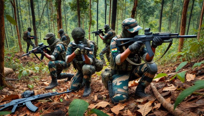 Elite anti-Maoist Greyhounds forces killed seven maoists in Telangana