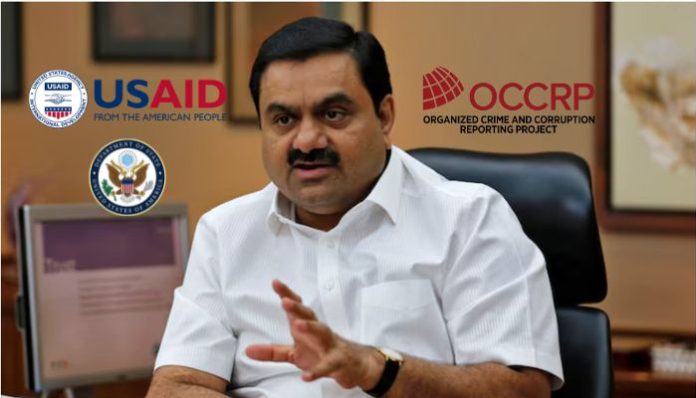 Explained: OCCRP, which published hit pieces on Adani group, is funded by US govt agencies known for targeting India