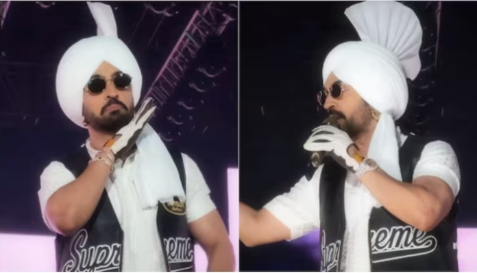 Diljit Dosanjh's Chandigarh concert.