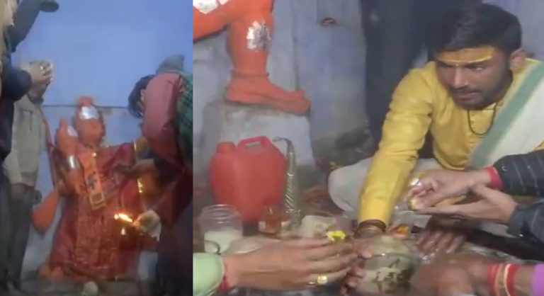 ‘Aarti’ performed at Shiva and Hanuman temple discovered and reopened after 46 years in Sambhal, govt to restore the original structure