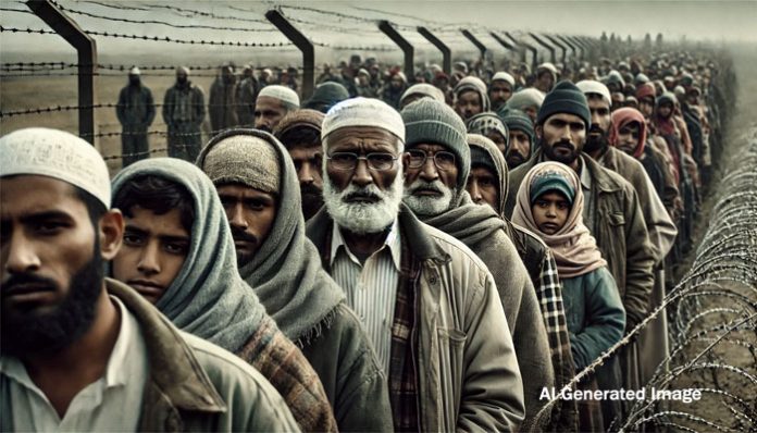 A growing Rohingya influx in Jammu raises concerns about demographic changes and security challenges in the region.