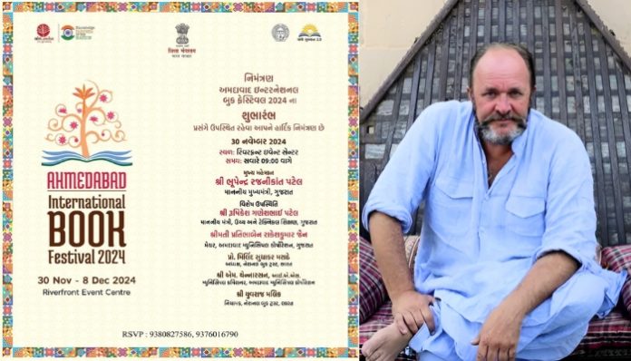 Social media outraged over outrage over William Dalrymple invitation to the Ahmedabad International Book Festival 2024.