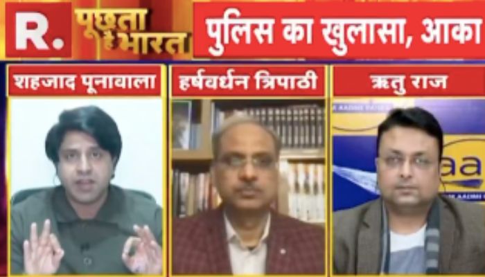 ‘If I die, AAP is responsible’: BJP spokesperson Shehzad Poonawalla goes on fast unto death as AAP accuses him of calling its MLA ‘Jha2’