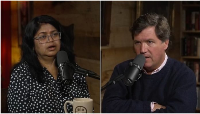 'Nobody is ready to come up and speak the truth': Suchir Balaji's mother talks to Tucker Carlson, reiterates her son was murdered