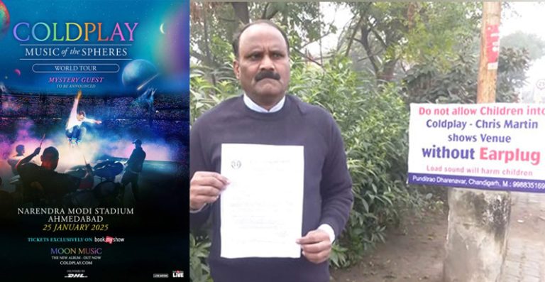 Ahmedabad: District Child Protection Unit instructs Coldplay not to use children in any form on stage, minors can’t attend the concert without hearing protection