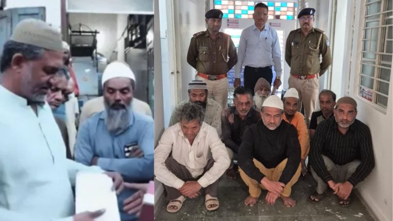 Rajkot: 9 people including Nawab Mosque trustee arrested for vandalising and evicting shops owned by Hindus claiming to be Waqf property