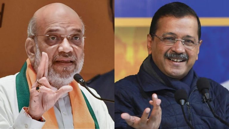 “I have never seen such a liar in my political career”, Home Minister Amit Shah calls out AAP supremo Arvind Kejriwal