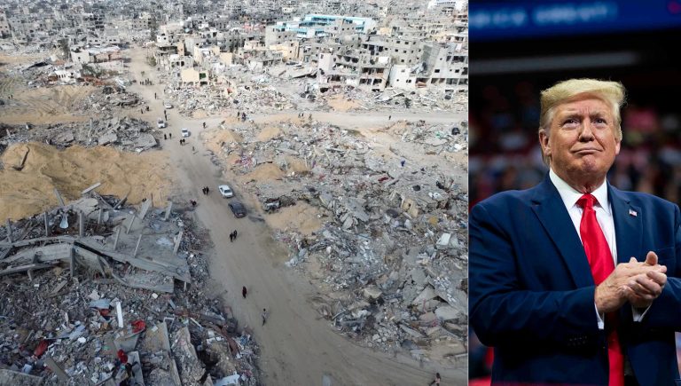 Trump suggests relocating Gaza population to ‘clean up the demolition site’, proposes resettlement of Palestinians in Arab nations like Egypt and Jordan