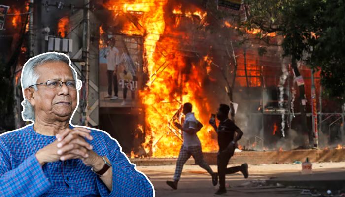 Bangladesh interim government once again downplays communal violence against Hindus and other minorities, claims they were political attacks