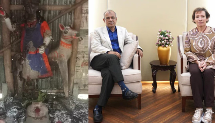Just as 2 more temples burn to ashes, Bangladesh govt denies persecution of Hindus, lies to US official and blames India for spreading ‘misinformation’