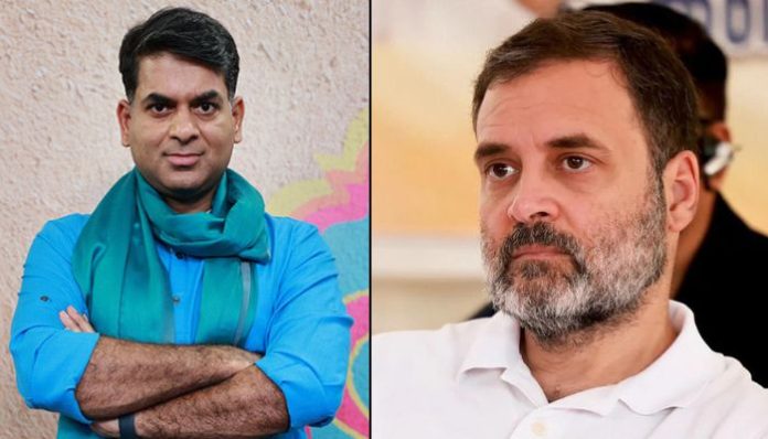 Saurabh Dwivedi of the Lallantop falsely claims that Rahul Gandhi was misquoted over 'fighting Indian State'