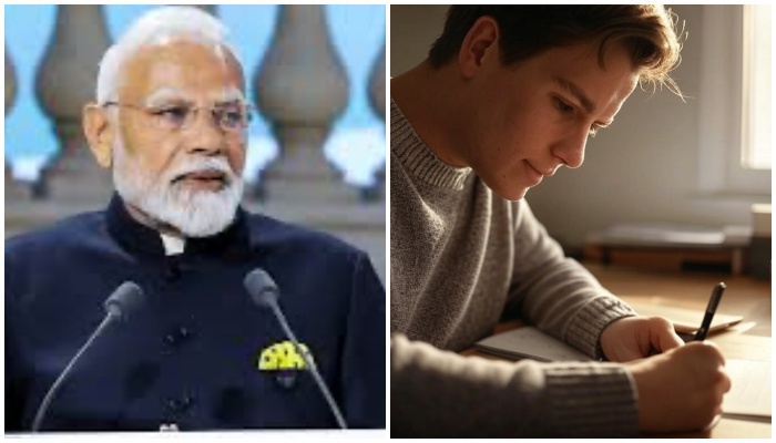 AI struggles to draw a man writing with his left hand. Netizens flood social media with responses after PM Modi pointed it out in Paris speech