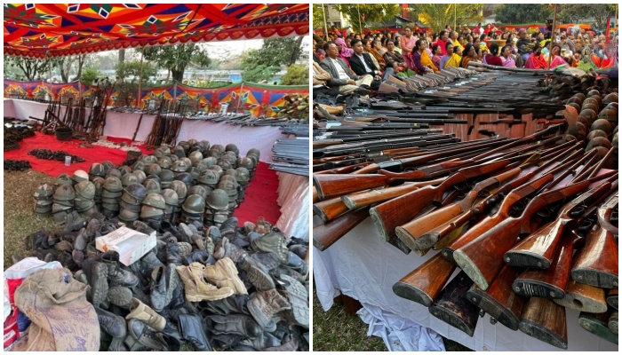 Manipur: Meitei group Arambai Tenggol surrenders over 240 weapons as Governor’s deadline ends, Kukis dismiss gesture. What does it mean for the state
