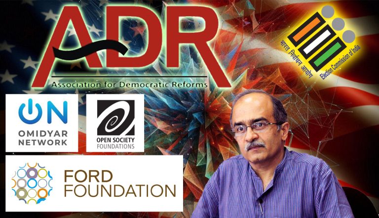 How Ford Foundation, Omidyar funded ADR continues to target Modi govt despite the law on Election Commission appointment made more inclusive after 40 years: The web of foreign funding