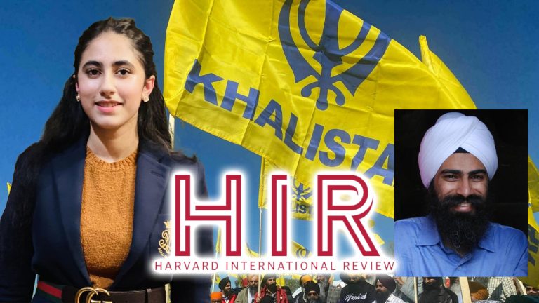 Harvard University magazine capitulates to Soros-backed Sikh activists and removes article on Khalistani separatism, author refuses to make edits