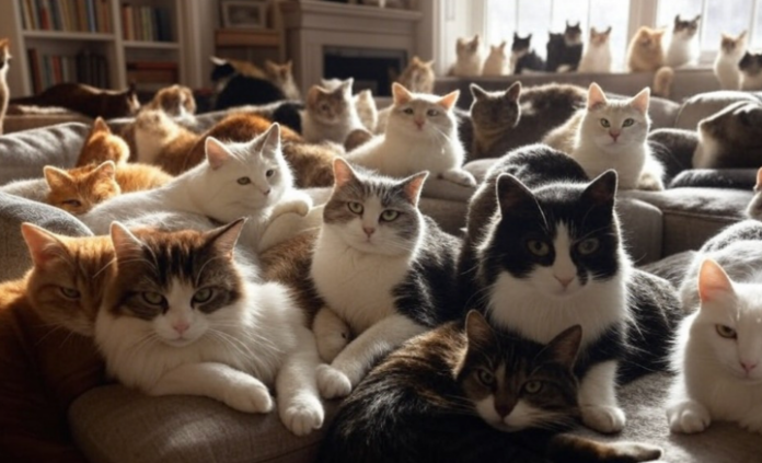 Pune: 300 cats found inside one residential flat