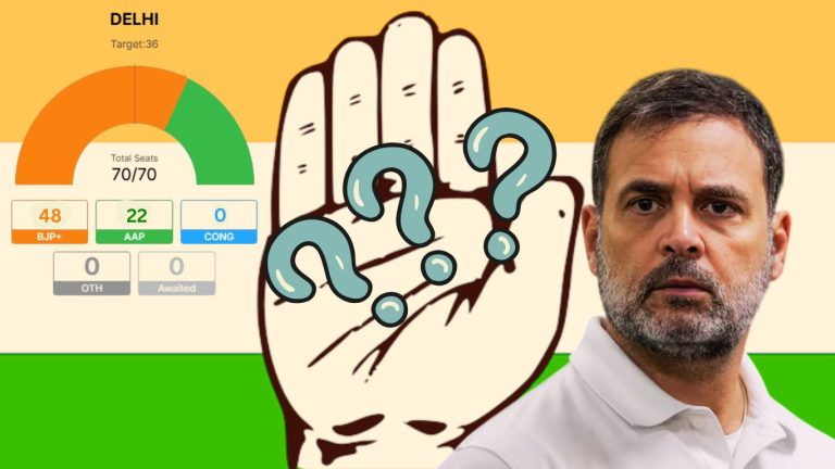 Another election lost, another zero scored, lost deposit on 96% seats: Will Congress finally change its central leadership after Delhi elections