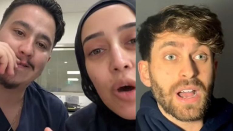 Australia: Viral video shows NSW health workers Ahmad Rashad Nadir and Sarah Abu Lebdeh threatening to kill Israeli patients, investigation ordered