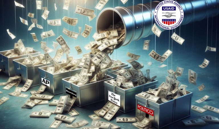 NYT, Bloomberg, Politico, Associated Press and more: Records show USA’s left leaning media is funded by USAID and other federal agencies
