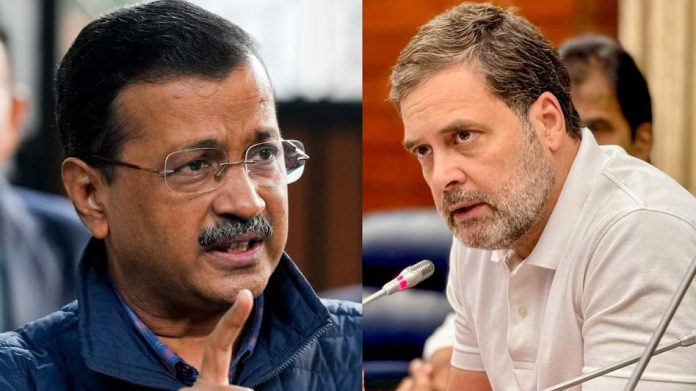 AAP COngress DElhi rout