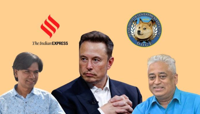 Indian Express thinks Musk can't read numbers, claims DOGE made false claims about USAID funding, Rajdeep and Zubair amplify misleading 'fact-check'