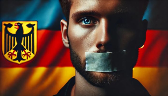 Germany's crackdown on free speech continues as police raid homes over online posts.