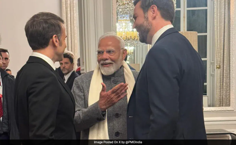 PM Modi and US Vice President JD Vance together at Paris AI Action Summit