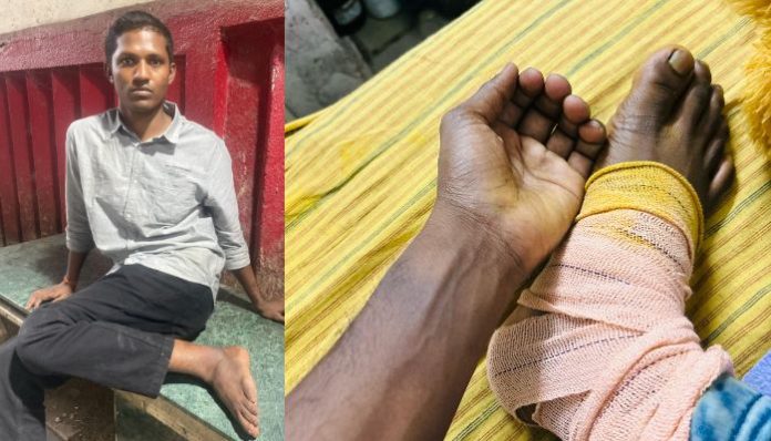 Bajrang Dal activists beaten by police at Vakola Police Station in Mumbai