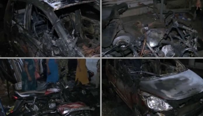 Vehicles torched, stones pelted, Ram Navami decoration material burnt. Eyewitnesses drew grim picture of Nagpur violence.