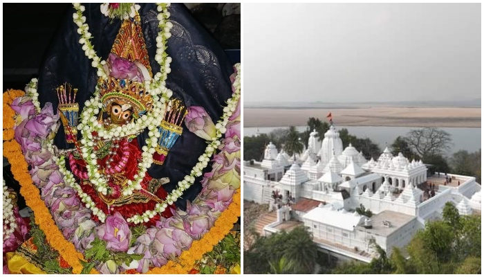 What is the story behind the Nilamadhaba Temple in Kantilo, Odisha, where President Murmu is visiting today