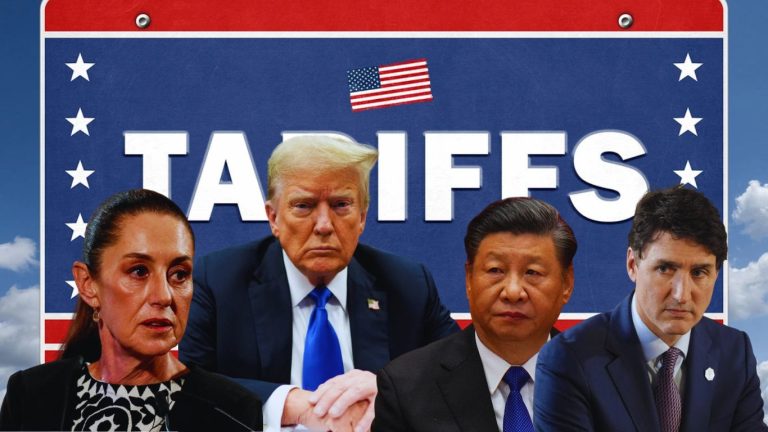 China, Canada retaliate to US tariffs by announcing counter-tariffs on US goods, Mexico prepares a backup plan