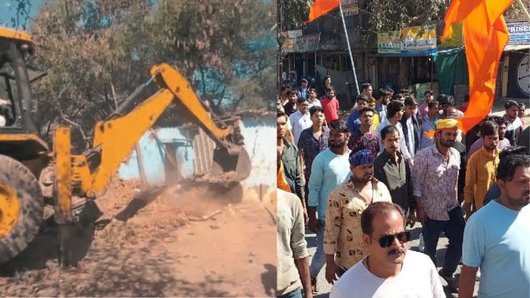 Madhya Pradesh: Pregnant cow slaughtered in Damoh, culprits open fire at Hindu organisations