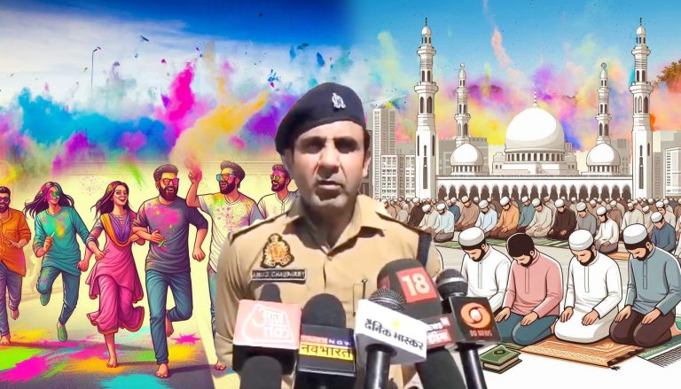 ‘Jumma comes 52 times a year while Holi comes only once’: Sambhal CO Anuj Chaudhary advises Muslims to stay indoors if they think colours corrupt their religion