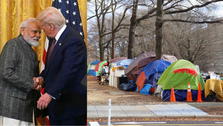 Ordered to clean up Washington DC so that PM Modi and others don’t see tents, potholes, broken barriers and graffiti: President Trump