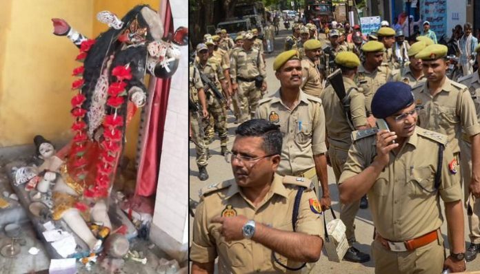 Bashirhat temple vandalism: Police allege 'no communal angle', claim accused who attacked idol of Goddess Kali has 'mental health issues'