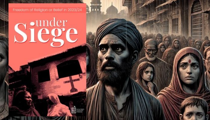 HRCP report reveals persecution of Hindus in Pakistan, highlighting forced conversions, mob violence, and discrimination.