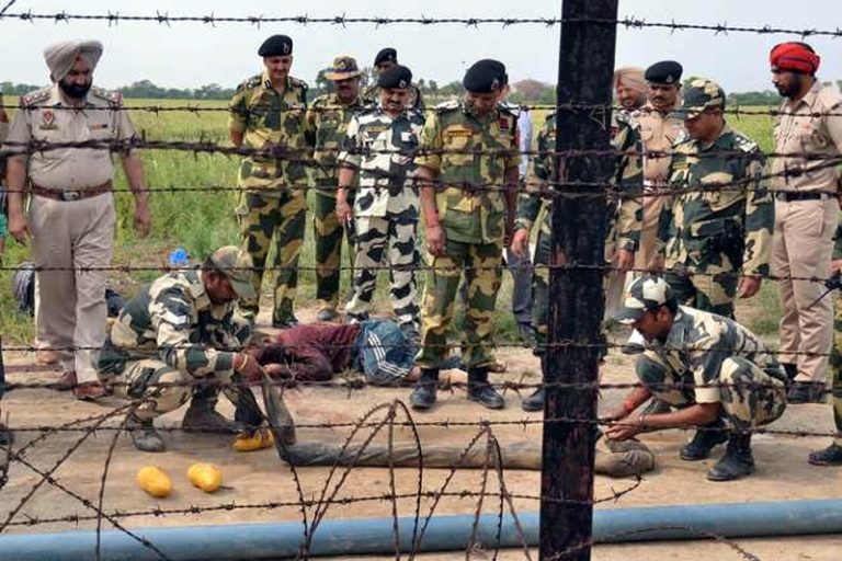 Pakistan intruder shot dead along Punjab border by BSF