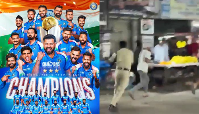 Hyderabad: Police lathi-charge fans for celebrating India’s victory in the ICC Champions Trophy finals on the streets