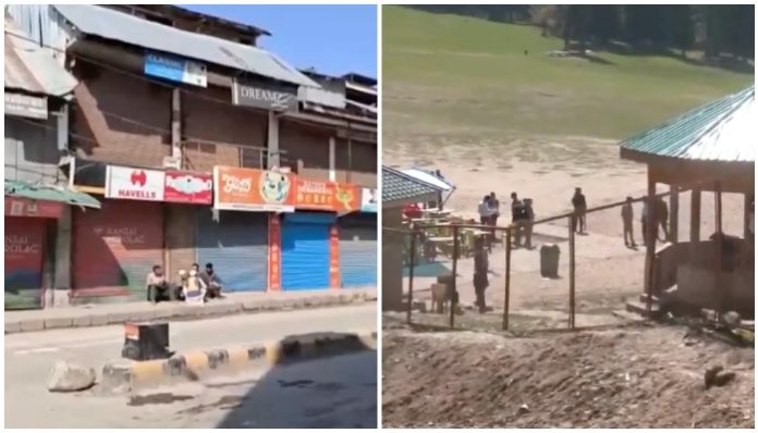 total shut down called in Kashmir valley