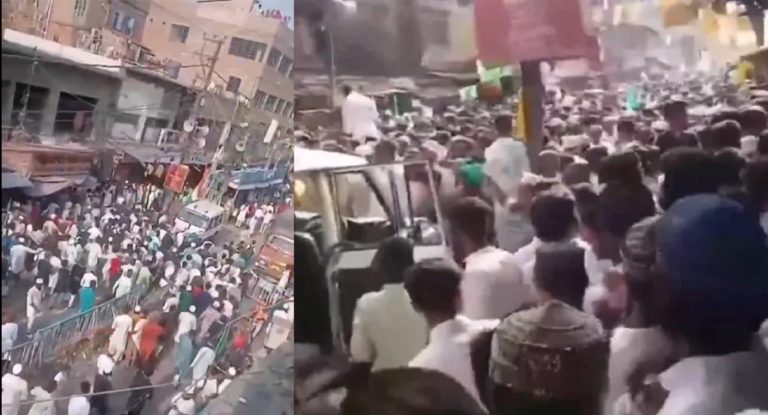 West Bengal: Violence erupts again in Murshidabad against Waqf Act after Friday prayers, mob torched vehicles, pelted stones and blocked trains, several cops injured