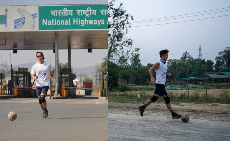 Guinness World Record: Japanese man dribbling football for 2,000 km from Kolkata to Delhi reaches Varanasi