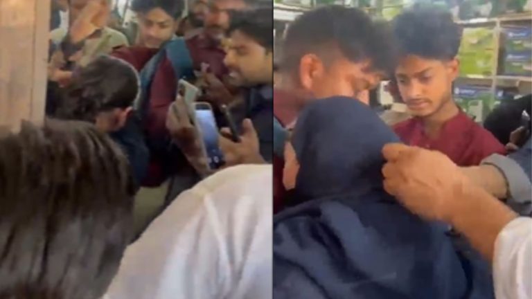Muzaffarnagar: Muslim mob disrobes a burqa clad girl, attempts to molest her inside a shop for being with Hindu boy