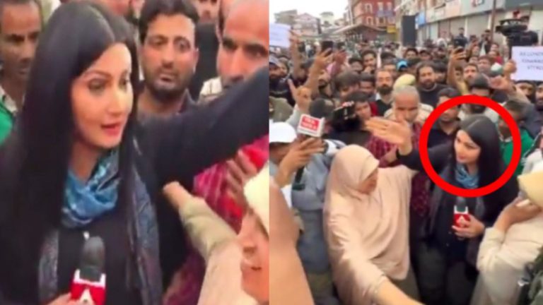 Journalist Chitra Tripathi heckled by Islamists while reporting on Pahalgam terrorist attack, incident captured on video