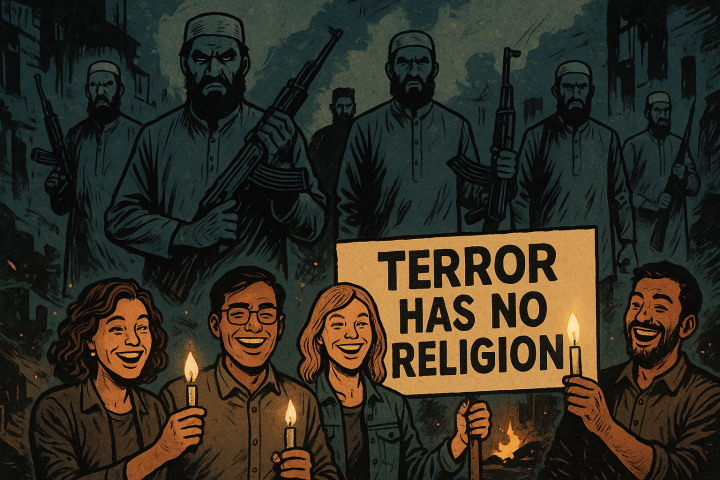 Terrorists check names and circumcision before shooting Hindus, but for ‘secular liberals’ the first reaction to Pahalgam is ‘terror has no religion’