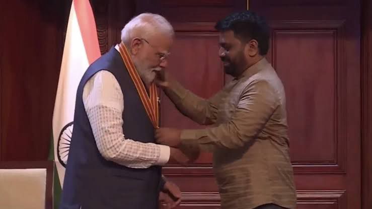 Sri Lankan President honours PM Modi with their highest award – Mitra Vibhushana