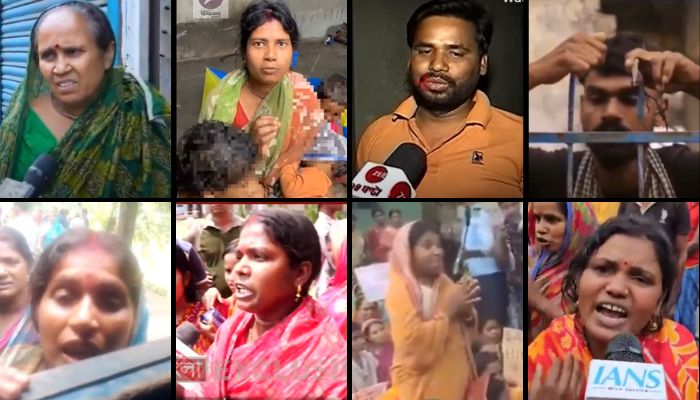The horror of Murshidabad: 10 Hindus, who lost everything in violence by Muslim mobs, narrate what happened to them